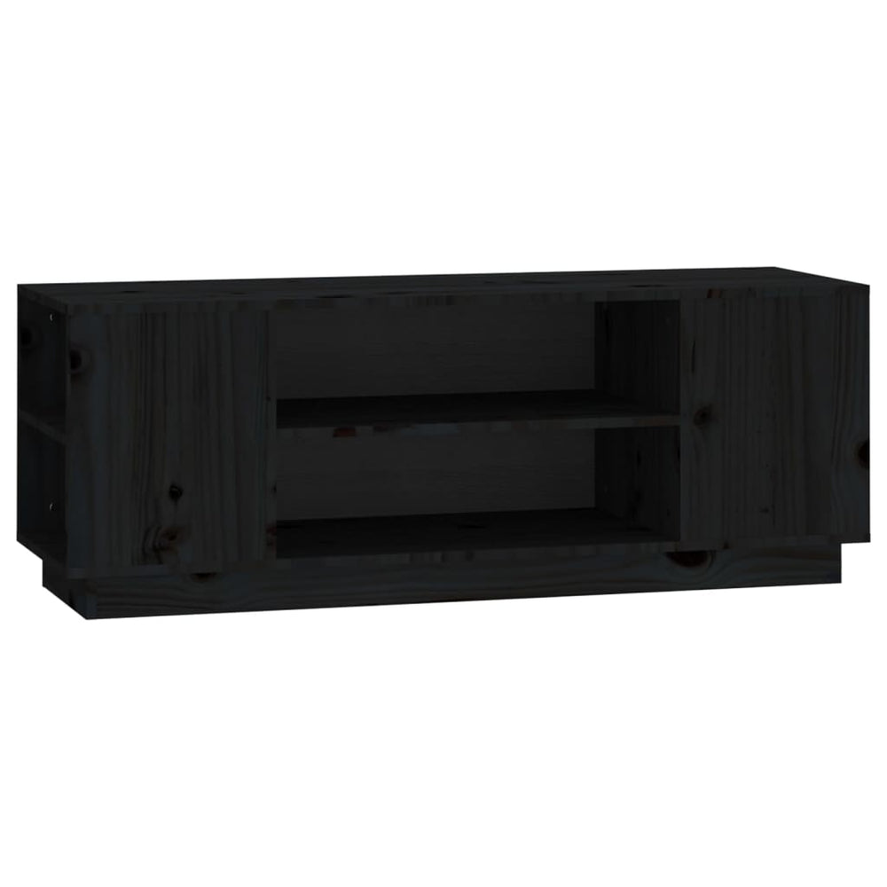 Comodă Tv, , 110X35X40,5 Cm, Lemn Masiv De Pin