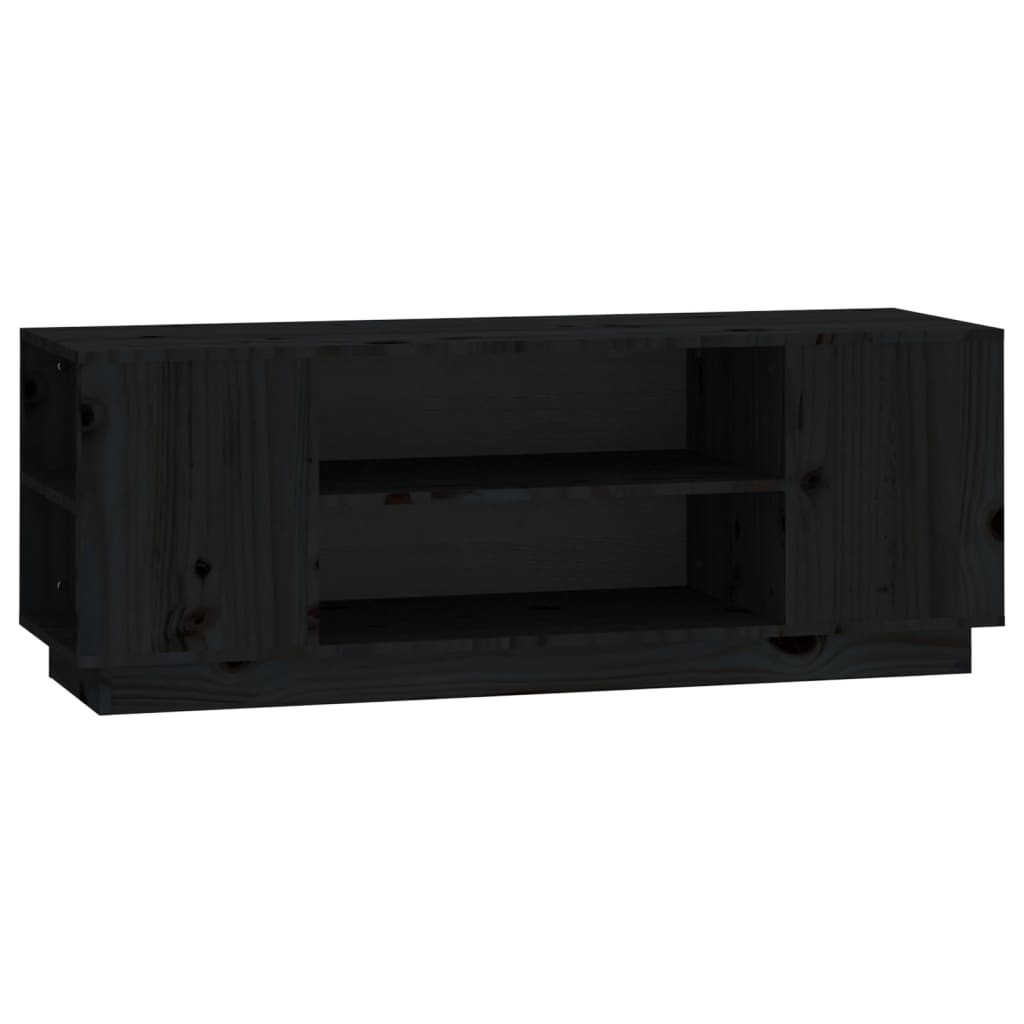 Comodă Tv, , 110X35X40,5 Cm, Lemn Masiv De Pin