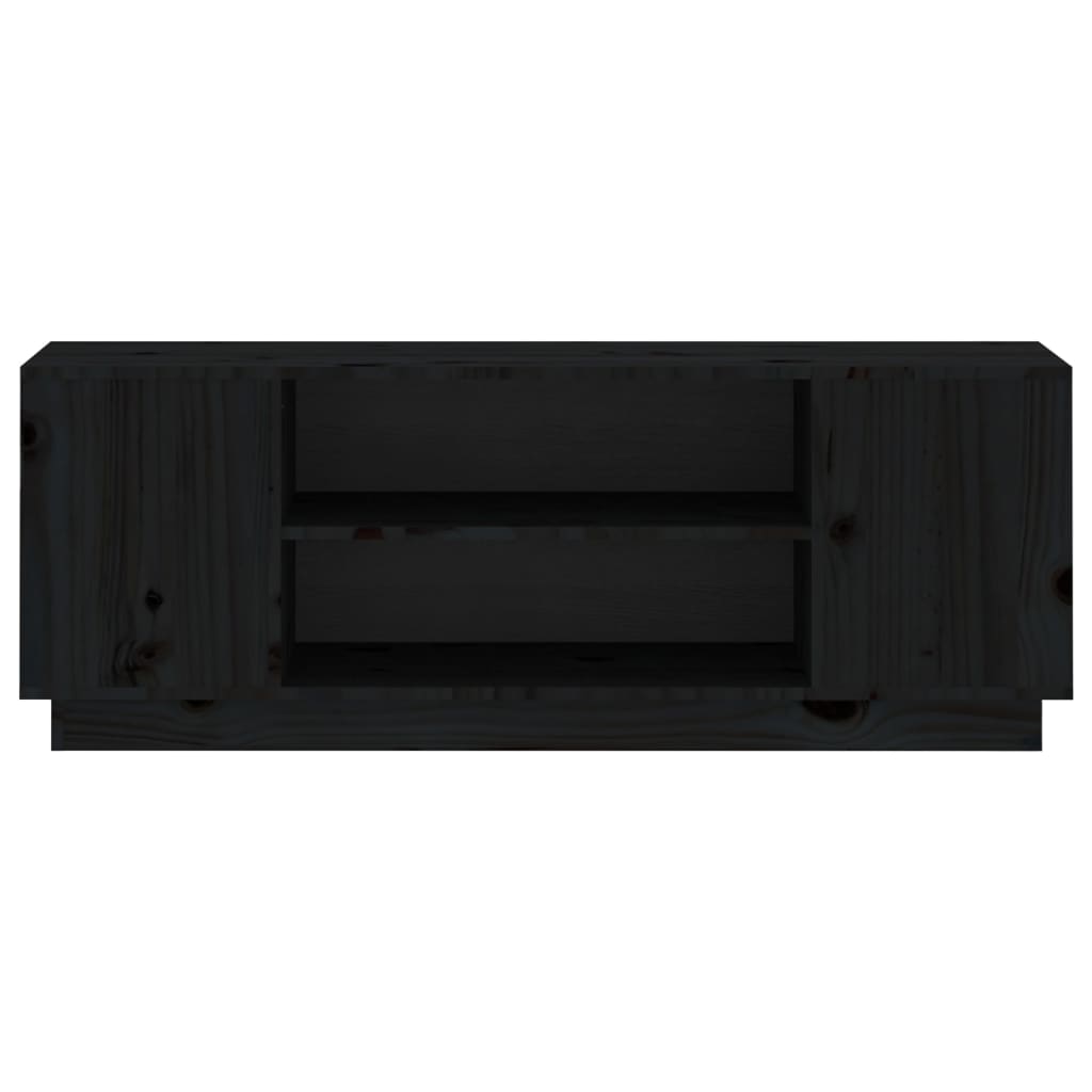 Comodă Tv, , 110X35X40,5 Cm, Lemn Masiv De Pin
