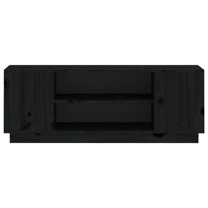 Comodă Tv, , 110X35X40,5 Cm, Lemn Masiv De Pin