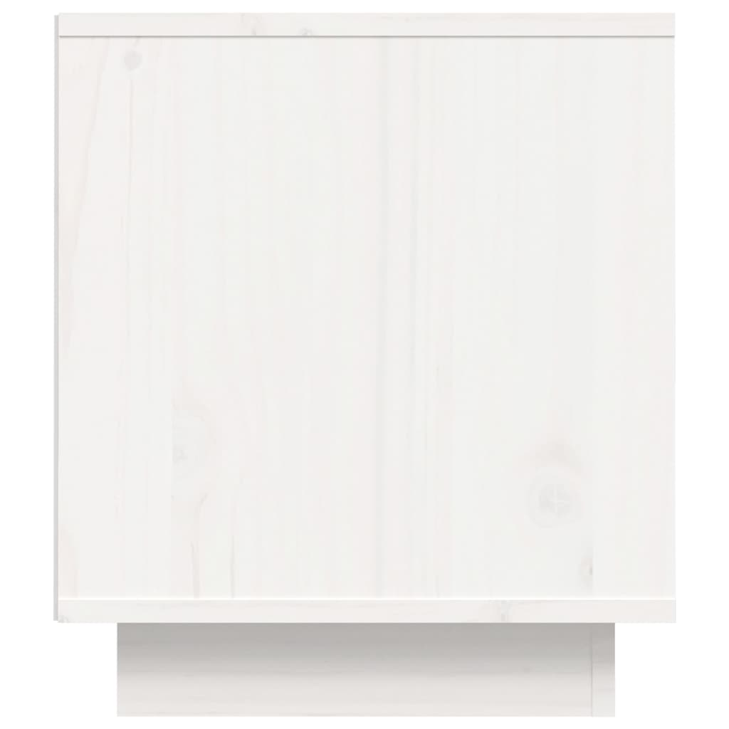 Comodă Tv, , 80X35X40,5 Cm, Lemn Masiv De Pin