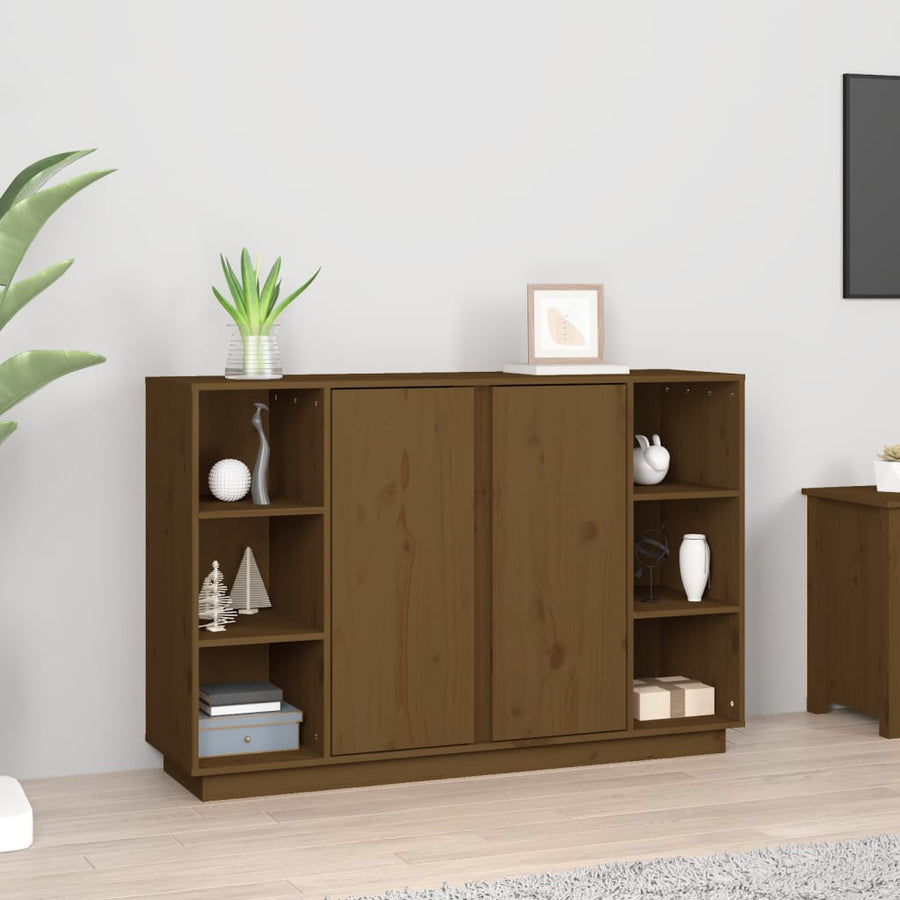 Servantă, , 120X35X80 Cm, Lemn Masiv De Pin