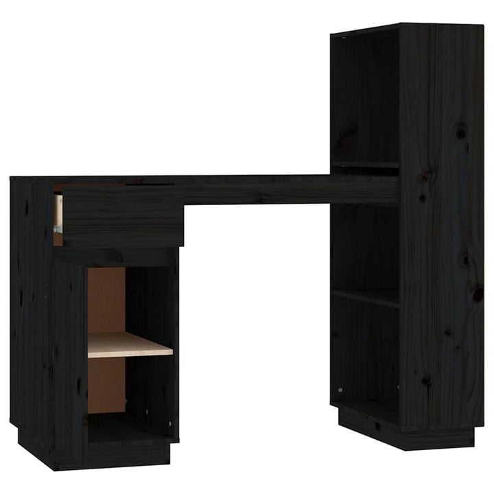 Birou, , 110X53X117 Cm, Lemn Masiv De Pin