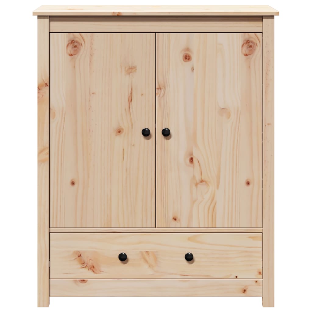 Dulap, 83X41,5X100 Cm, Lemn Masiv De Pin