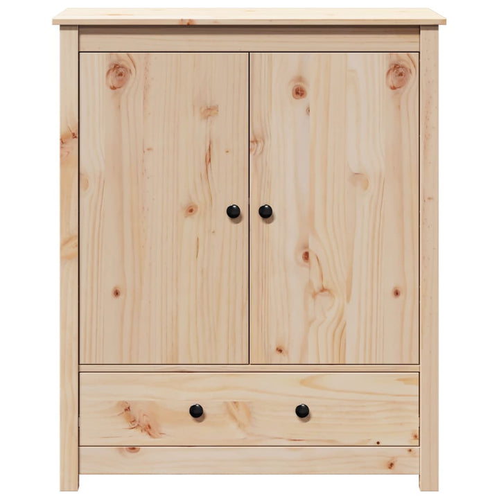 Dulap, 83X41,5X100 Cm, Lemn Masiv De Pin