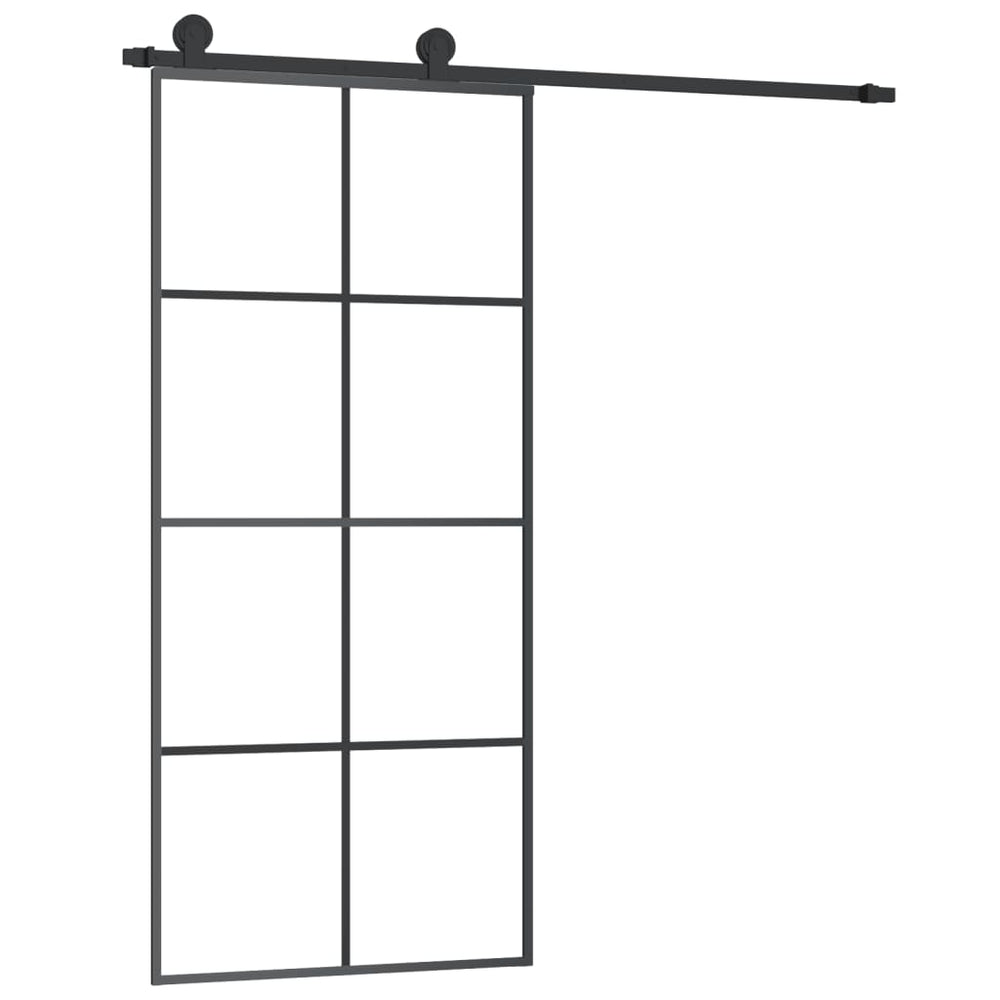 Ușă Glisantă Cu Set Feronerie, , Sticlă Esg/Aluminiu