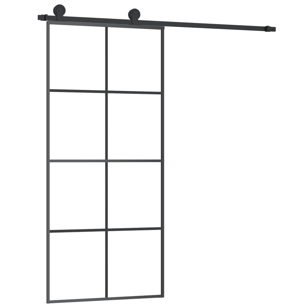 Ușă Glisantă Cu Set Feronerie, , Sticlă Esg/Aluminiu
