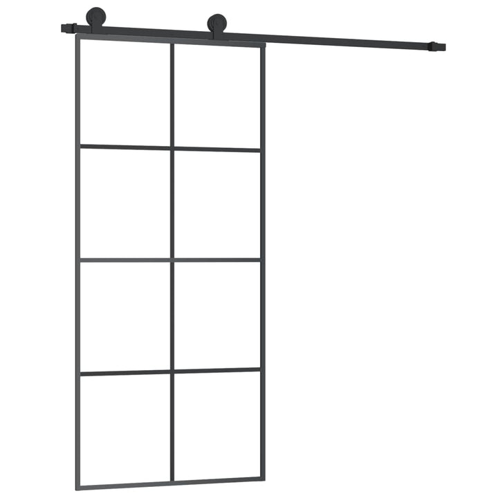 Ușă Glisantă Cu Set Feronerie, , Sticlă Esg/Aluminiu