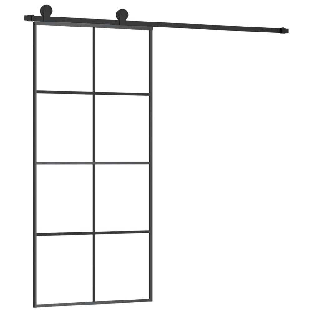 Ușă Glisantă Cu Set Feronerie, , Sticlă Esg/Aluminiu