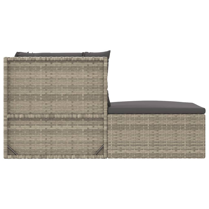 Set Mobilier De Grădină Cu Perne, 5 Piese, , Poliratan