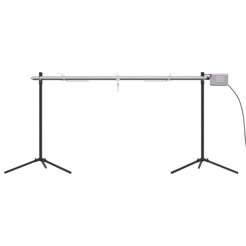 Grill Automat Cu Motor, 150X46,5X82,5 Cm, Oțel Inoxidabil