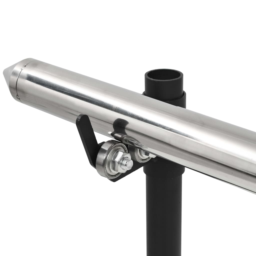 Grill Automat Cu Motor, 150X46,5X82,5 Cm, Oțel Inoxidabil