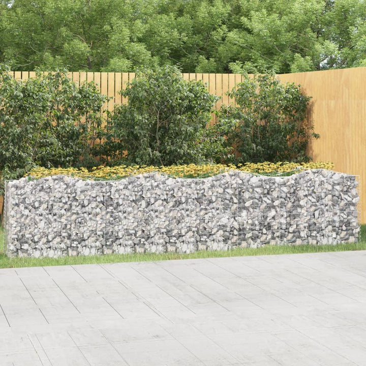 Strat Înălțat Cu Gabion Arcuit, , Fier Galvanizat