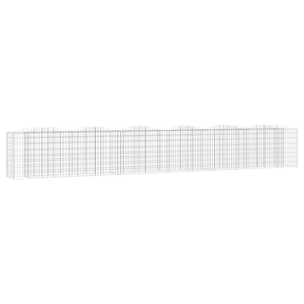 Strat Înălțat Cu Gabion Arcuit, , Fier Galvanizat