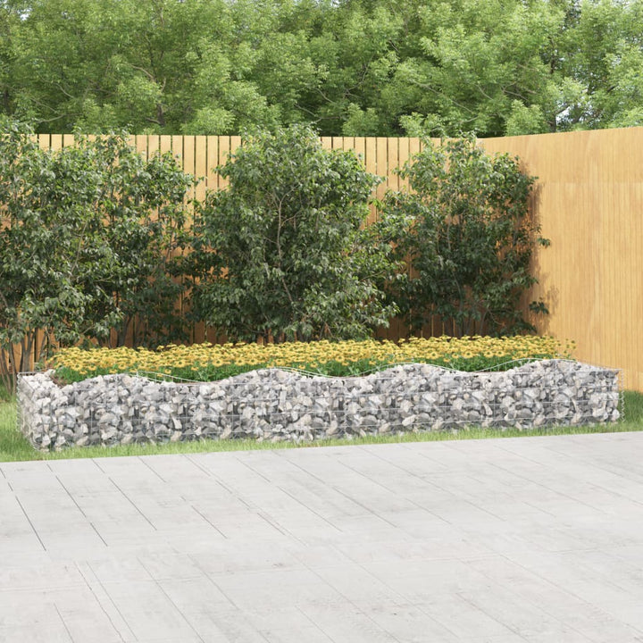 Strat Înălțat Cu Gabion Arcuit, , Fier Galvanizat