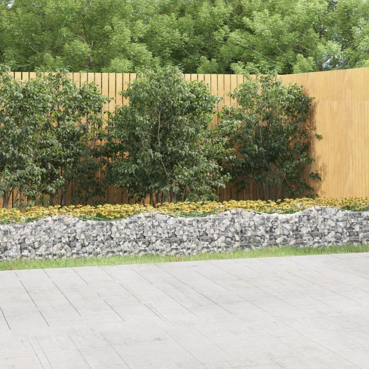 Strat Înălțat Cu Gabion Arcuit, , Fier Galvanizat