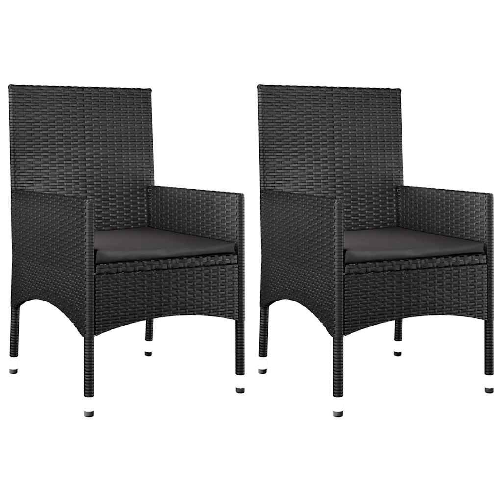 Set Mobilier Relaxare Grădină 4 Piese Cu Perne Poliratan