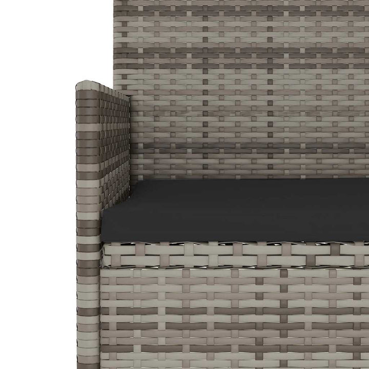 Set Mobilier De Grădină Cu Perne, 4 Piese, , Poliratan