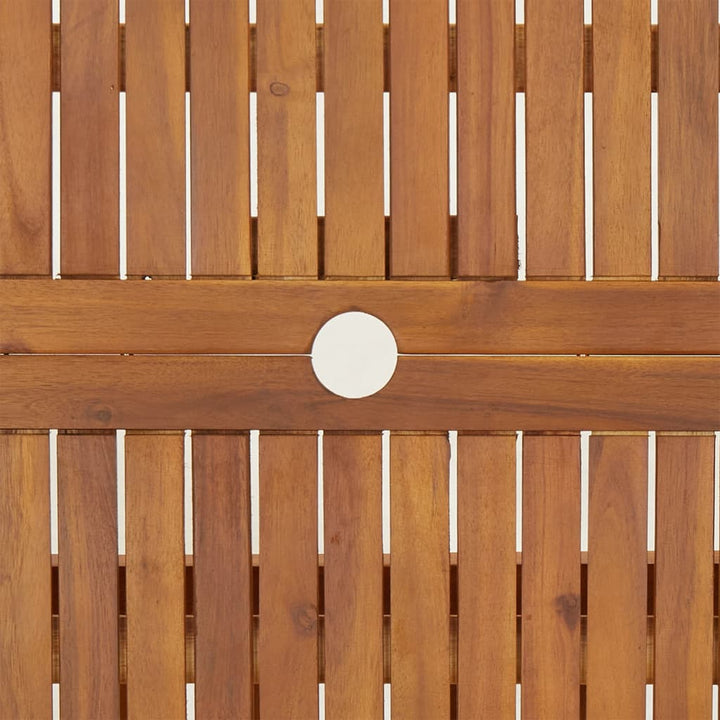 Set Mobilier De Grădină, 5 Piese, Lemn Masiv De Acacia