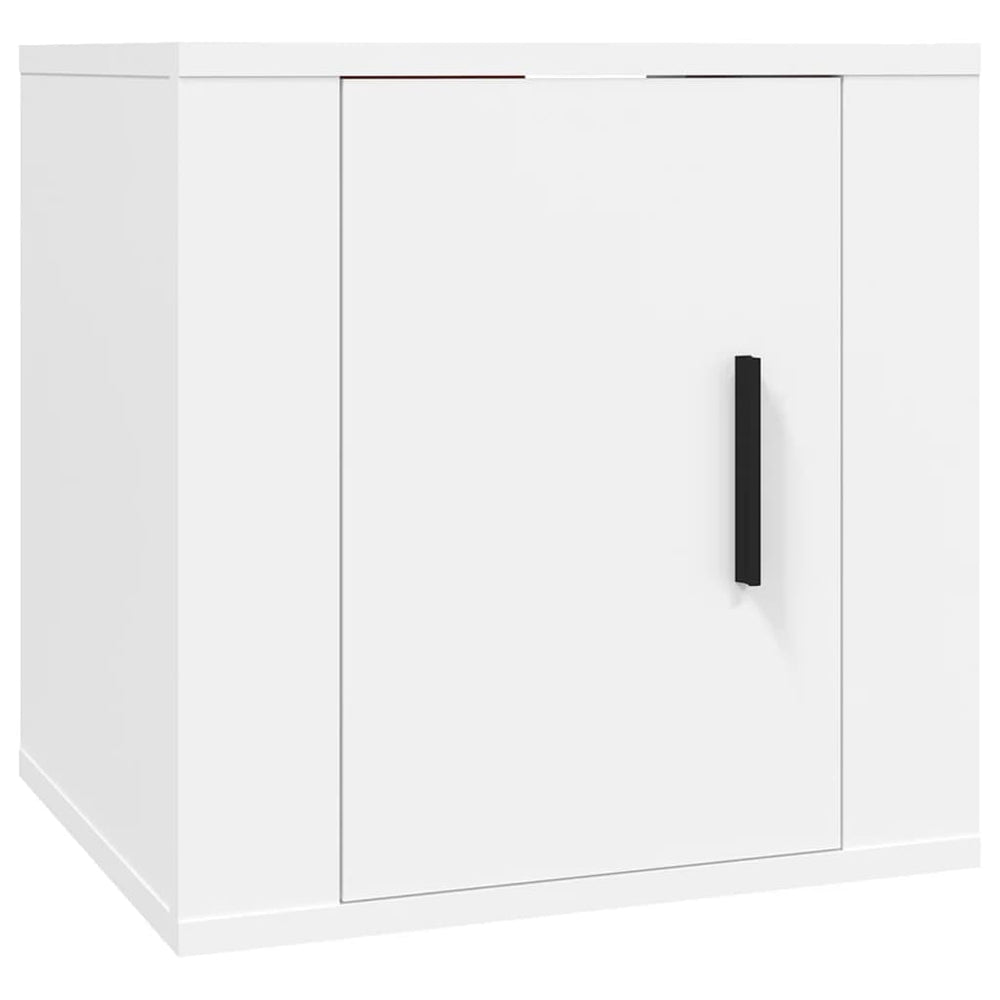 Dulap Tv Montat Pe Perete, , 40X34,5X Alb