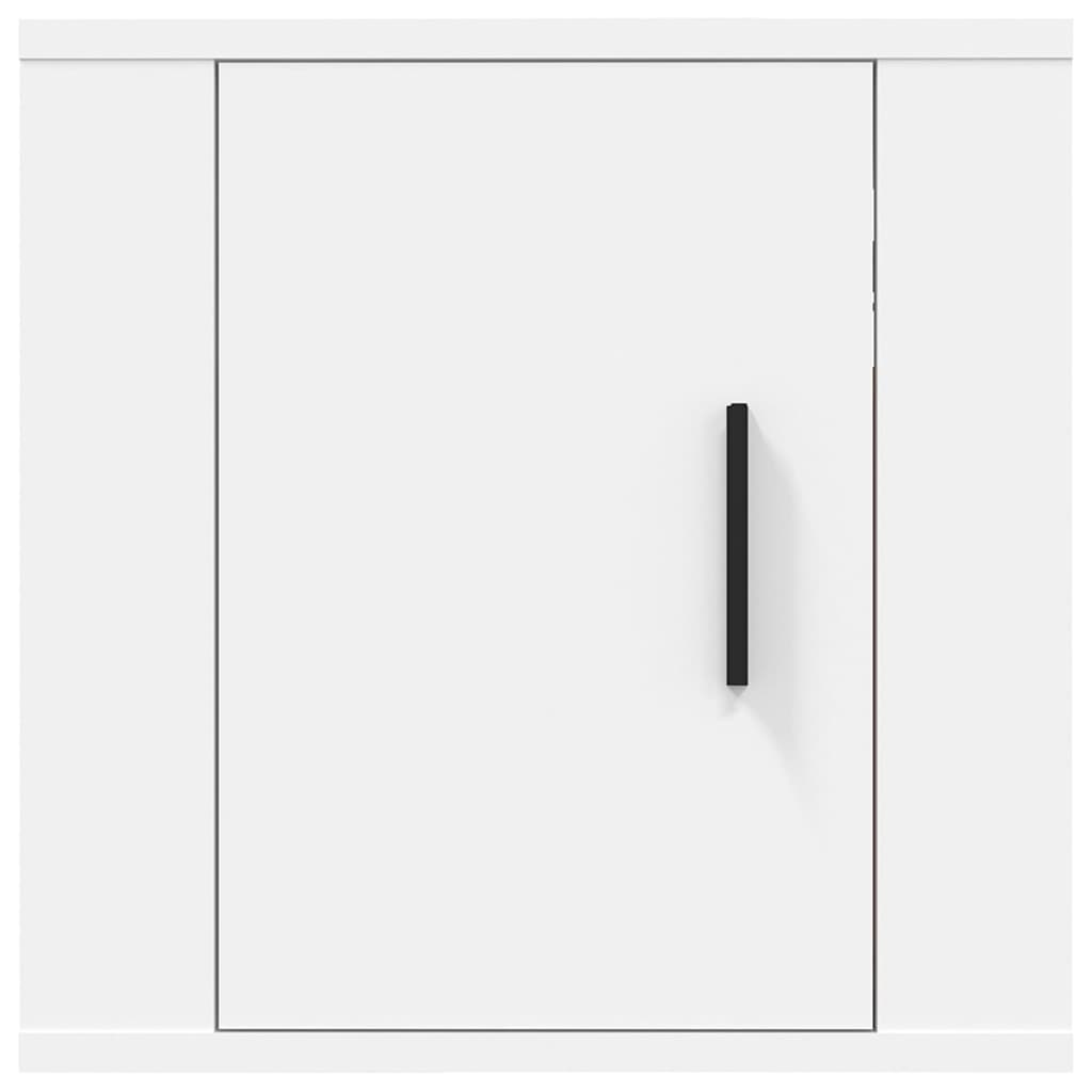 Dulap Tv Montat Pe Perete, , 40X34,5X Alb