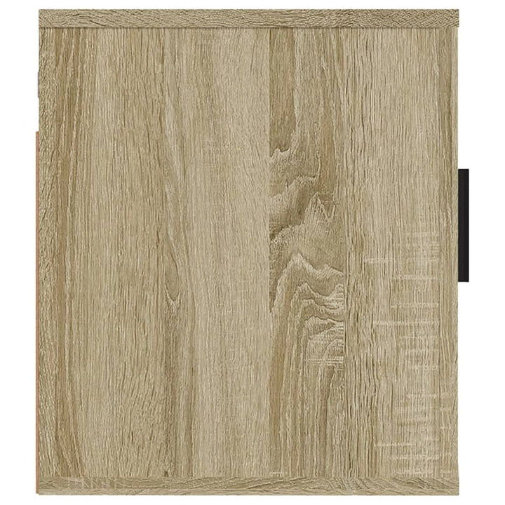 Dulapuri Tv Montate Pe Perete 2 Buc 40X34,5X Stejar Sonoma