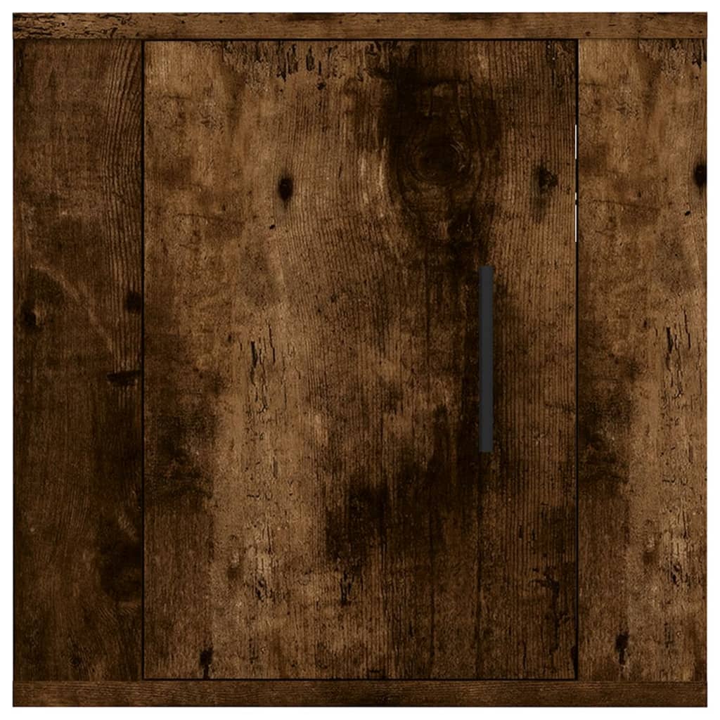 Dulapuri Tv Montate Pe Perete 2 Buc Stejar Fumuriu 40X34,5X40Cm Stejar Afumat