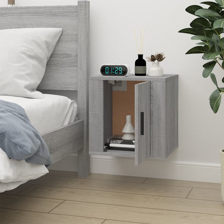 Dulap Tv Montat Pe Perete, Gri Sonoma, 40X34,5X Sonoma Gri
