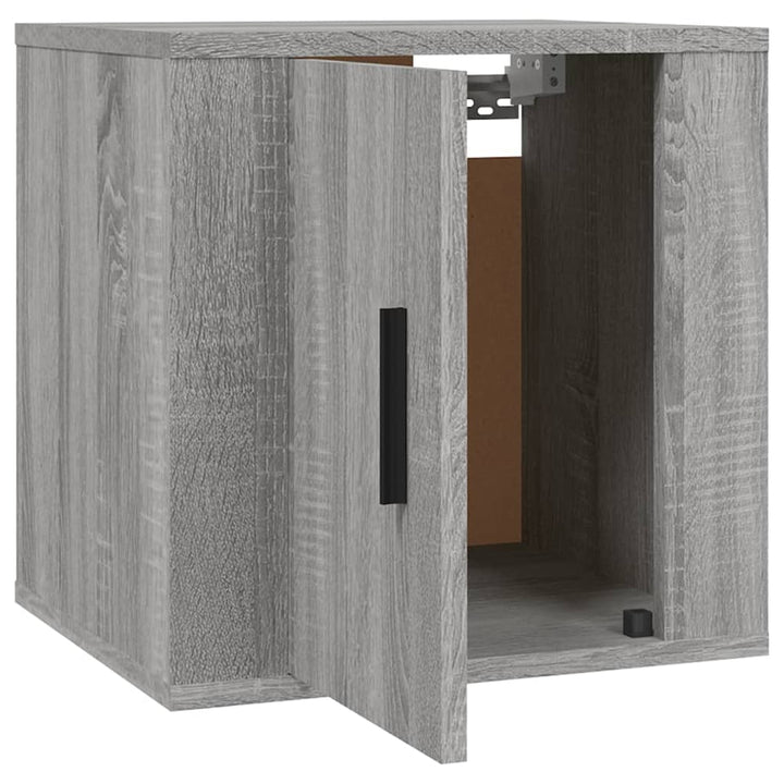 Dulap Tv Montat Pe Perete, Gri Sonoma, 40X34,5X Sonoma Gri