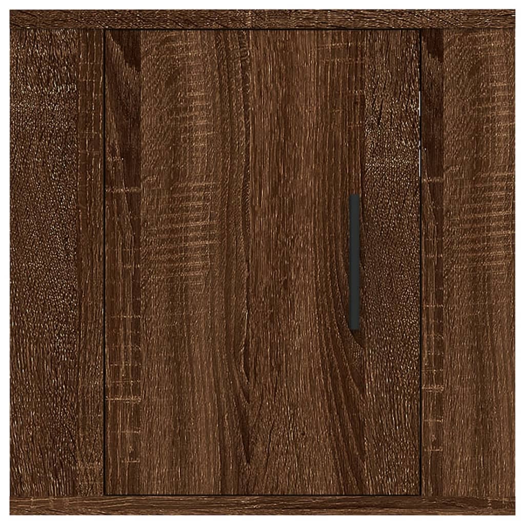 Dulap Tv Montat Pe Perete, Stejar Maro, 40X34,5X Stejar Brun