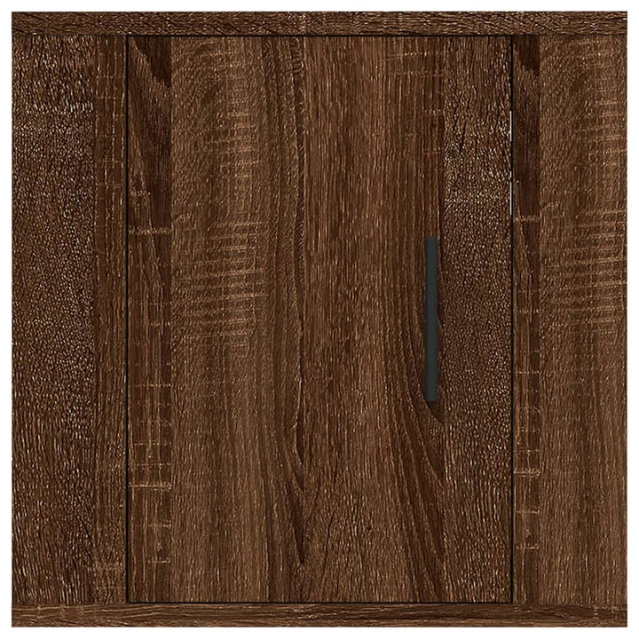 Dulap Tv Montat Pe Perete, Stejar Maro, 40X34,5X Stejar Brun