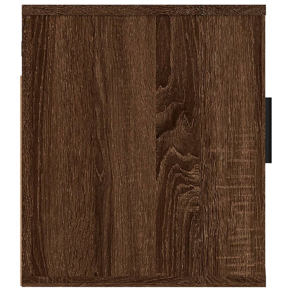 Dulap Tv Montat Pe Perete, Stejar Maro, 40X34,5X Stejar Brun