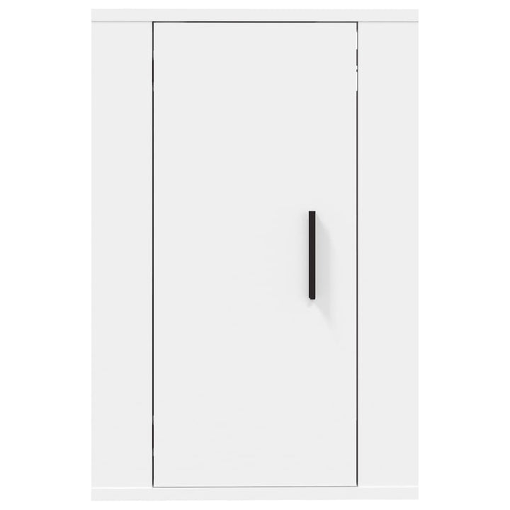 Dulapuri Tv Montate Pe Perete, 2 Buc., , 40X34,5X Alb