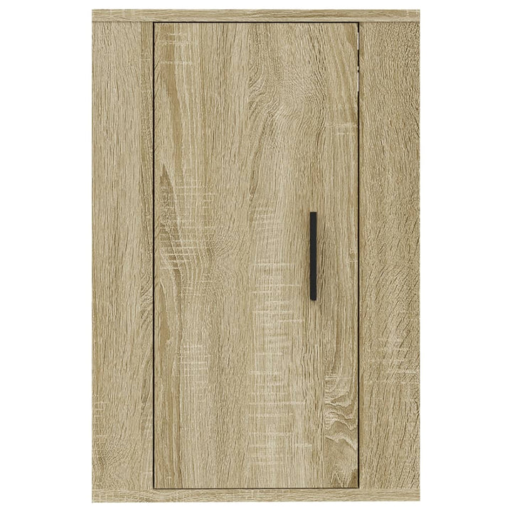 Dulapuri Tv Montate Pe Perete 2 Buc 40X34,5X Stejar Sonoma