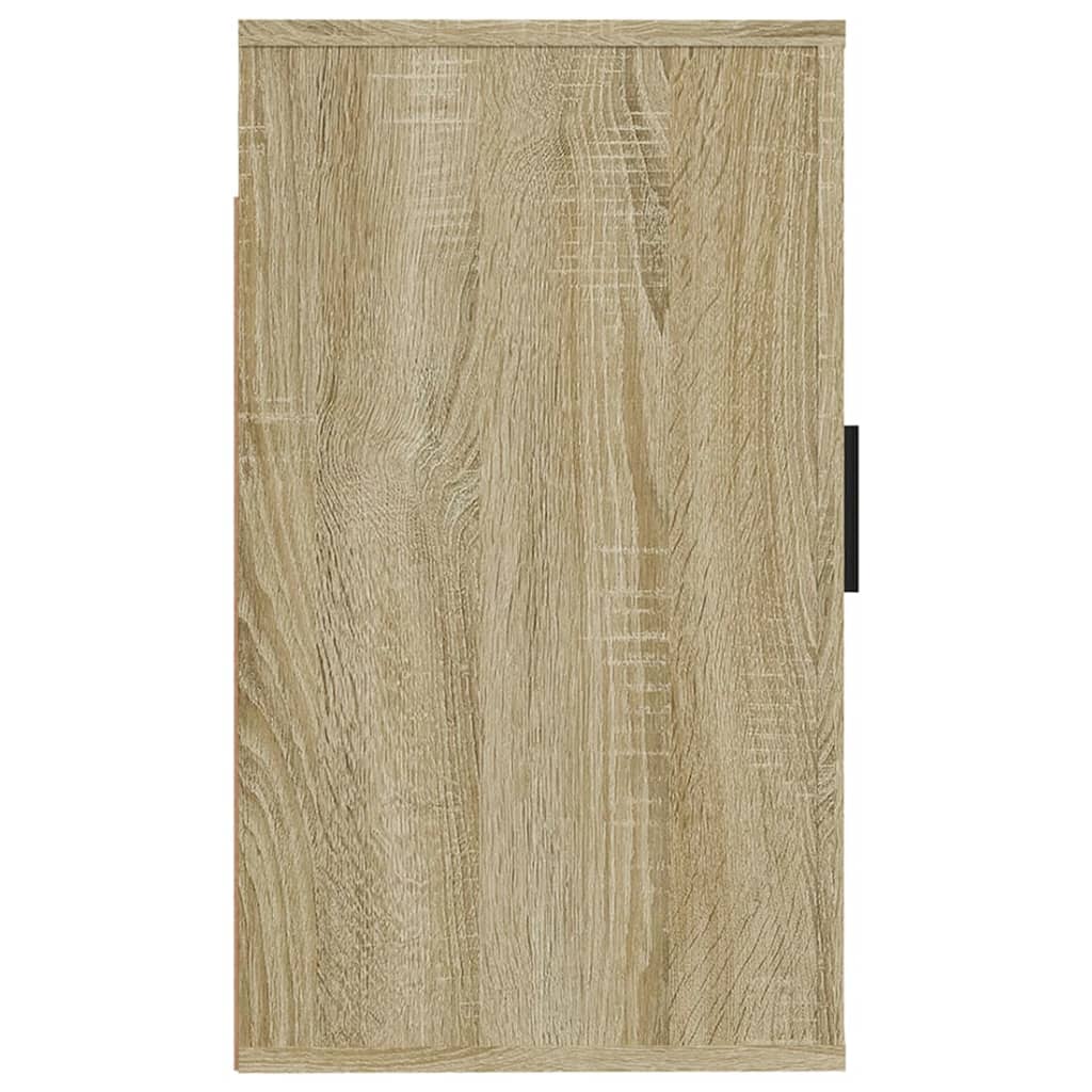 Dulapuri Tv Montate Pe Perete 2 Buc 40X34,5X Stejar Sonoma