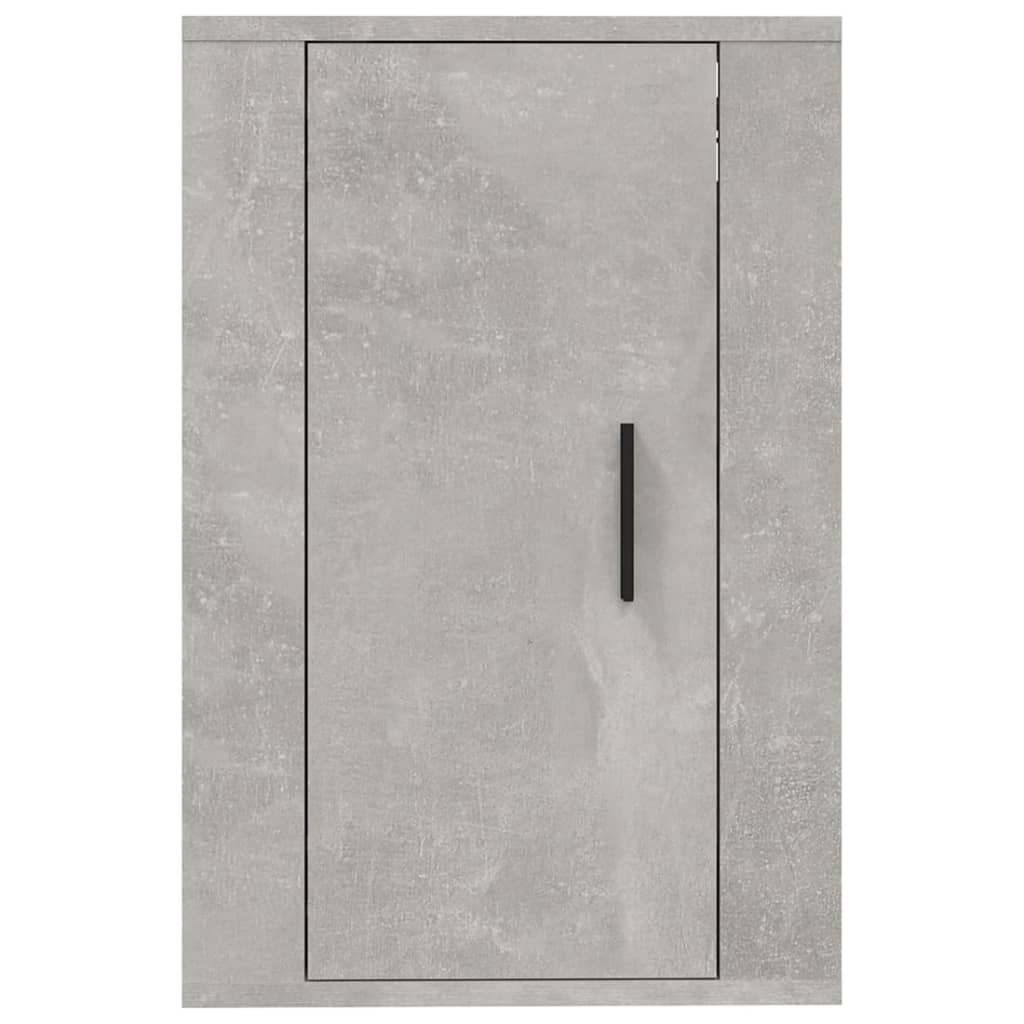 Dulap Tv Montat Pe Perete, , 40X34,5X Gri Beton