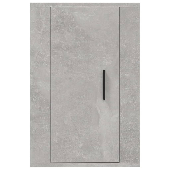 Dulap Tv Montat Pe Perete, , 40X34,5X Gri Beton