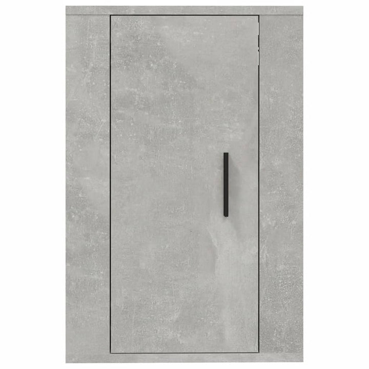 Dulapuri Tv Montate Pe Perete, 2 Buc., , 40X34,5X Gri Beton