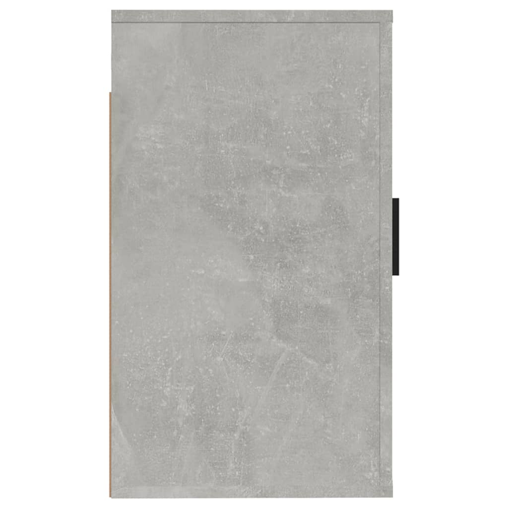 Dulapuri Tv Montate Pe Perete, 2 Buc., , 40X34,5X Gri Beton