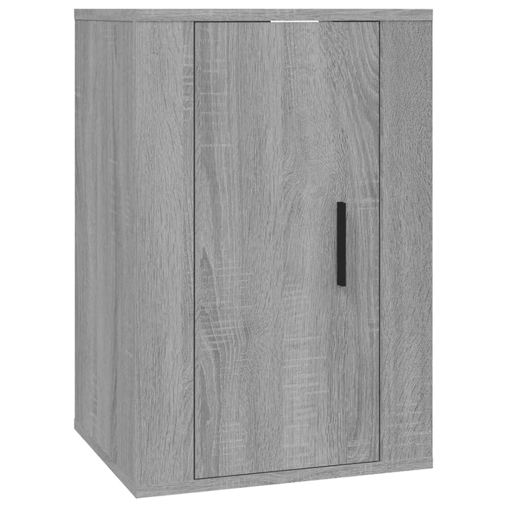 Dulap Tv Montat Pe Perete, Gri Sonoma, 40X34,5X Sonoma Gri