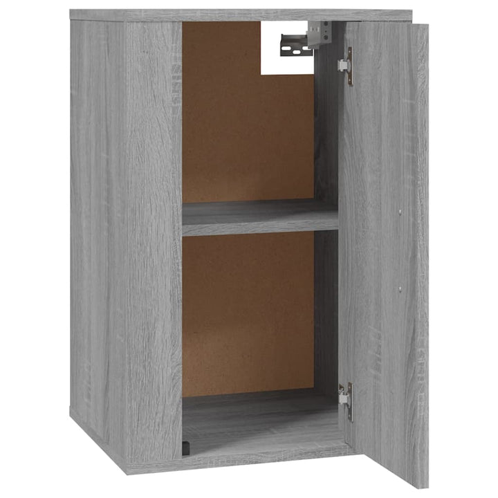 Dulap Tv Montat Pe Perete, Gri Sonoma, 40X34,5X Sonoma Gri