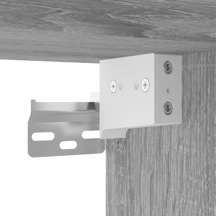 Dulap Tv Montat Pe Perete, Gri Sonoma, 40X34,5X Sonoma Gri