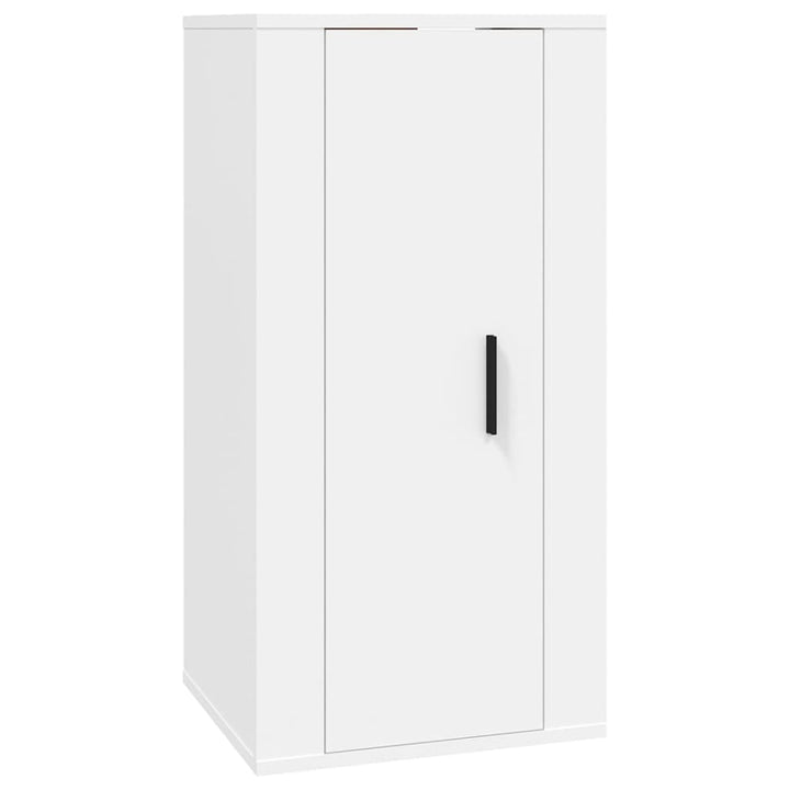 Dulap Tv Montat Pe Perete, , 40X34,5X Alb