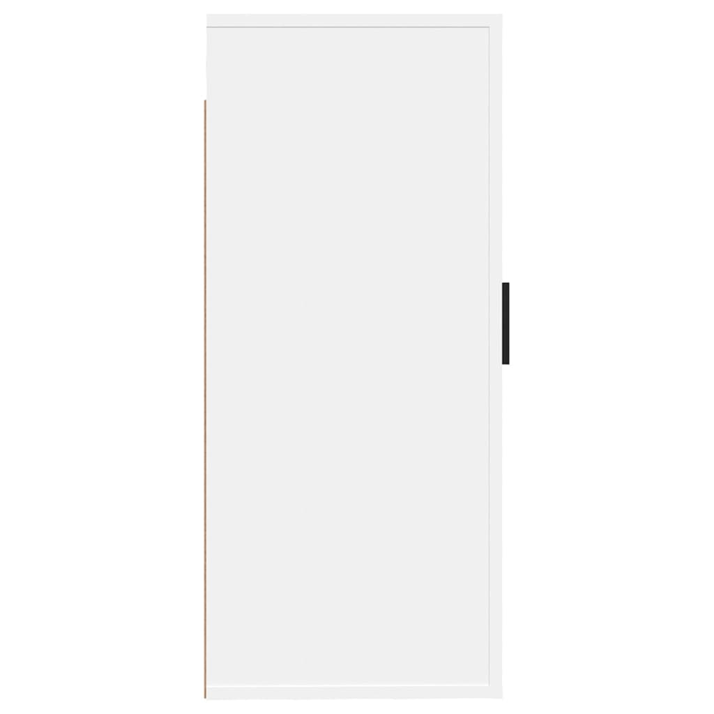 Dulap Tv Montat Pe Perete, , 40X34,5X Alb