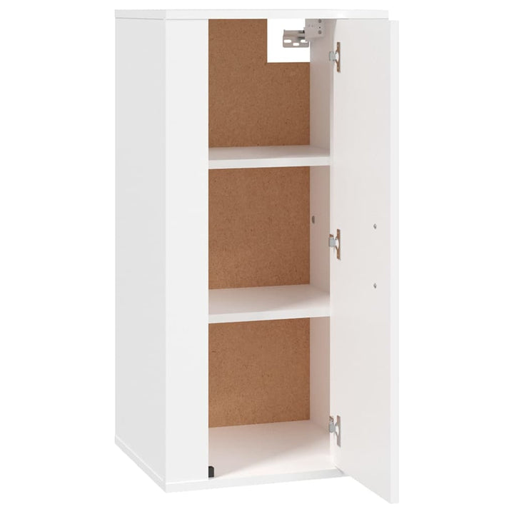 Dulap Tv Montat Pe Perete, , 40X34,5X Alb