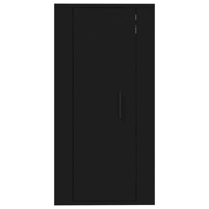 Dulap Tv Montat Pe Perete, , 40X34,5X Negru