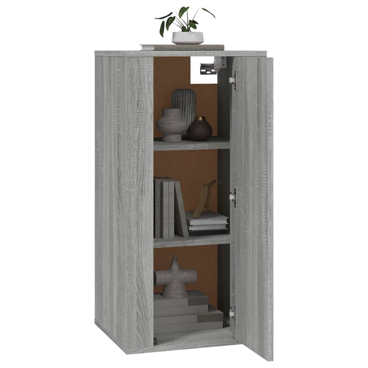 Dulap Tv Montat Pe Perete, Gri Sonoma, 40X34,5X Sonoma Gri