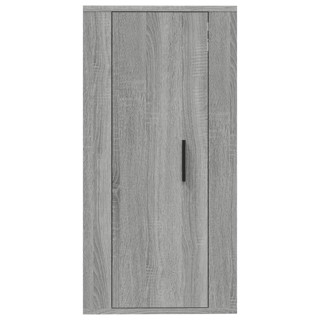 Dulap Tv Montat Pe Perete, Gri Sonoma, 40X34,5X Sonoma Gri