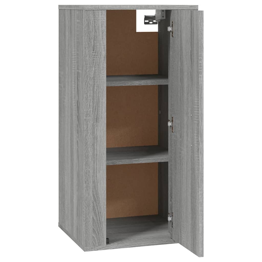 Dulap Tv Montat Pe Perete, Gri Sonoma, 40X34,5X Sonoma Gri