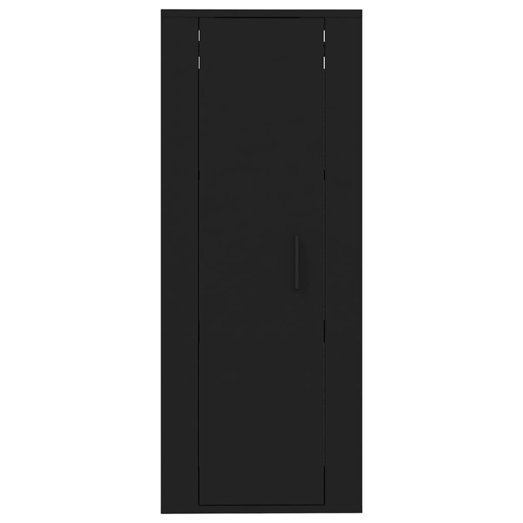 Dulap Tv Montat Pe Perete, , 40X34,5X Negru
